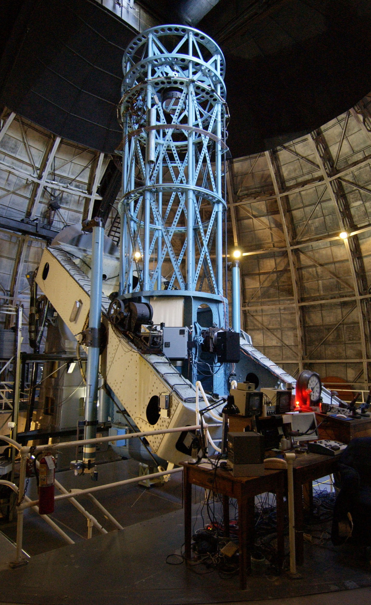 Telescópio Hooker do Observatório Mount Wilson, Califórnia.
