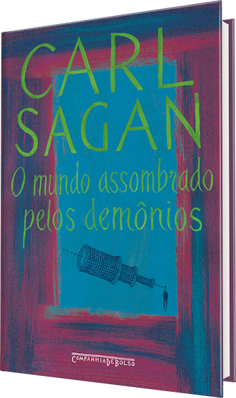 Capa do livro "O mundo assombrado pelos demônios", de Carl Sagan